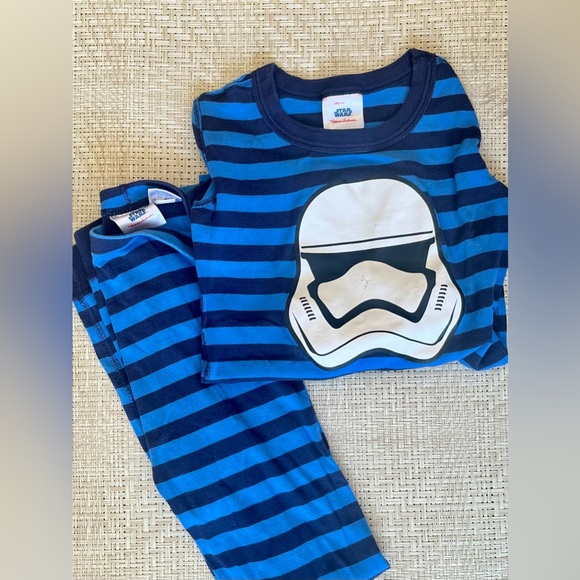 2 Lands' End Kids Long Sleeve Snug Fit Pajama Set - Picture 8 of 11